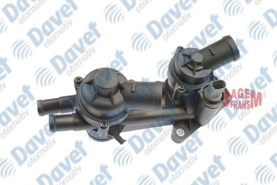 SAGEMFR 131174 Termostat 87°C Golf V-Vi Plus- Jetta Iii-Iv- Passat- Scirocco- Tiguan 1.4 Tsi
